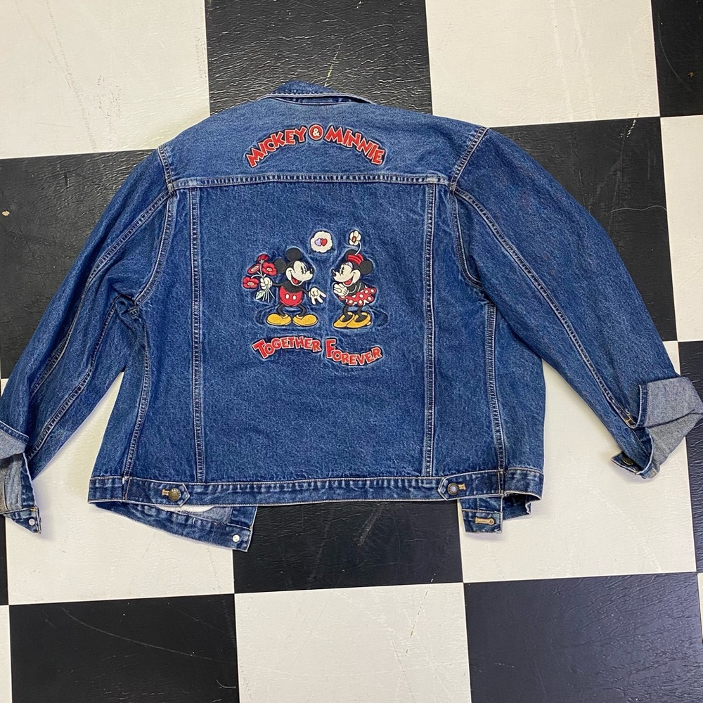 Vintage Disney Mickey Mouse Denim Jacket ❤️